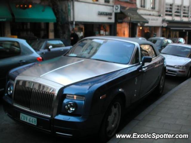 Rolls Royce Phantom spotted in Brussels, Belgium