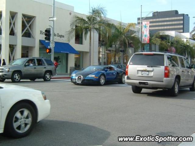 Bugatti Veyron spotted in Beverly Hills, California