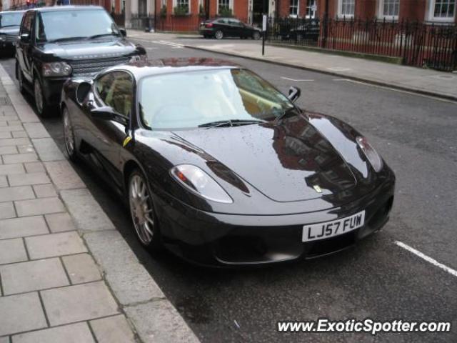 Ferrari F430 spotted in London, United Kingdom