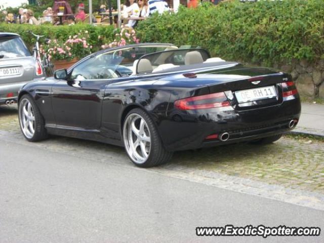 Aston Martin DB9 spotted in Hamburg, Germany