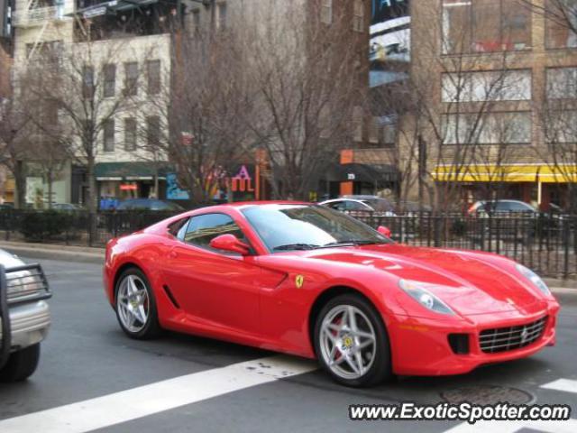 Ferrari 599GTB spotted in New York, New York