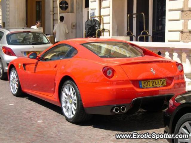 Ferrari 599GTB spotted in Cannes, France