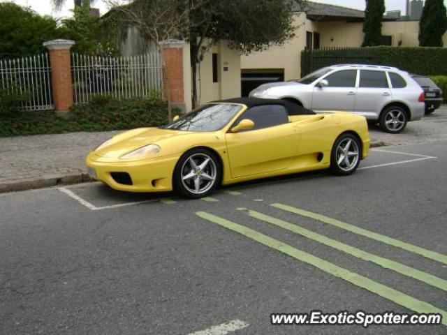 Ferrari 360 Modena spotted in Curitiba, Brazil