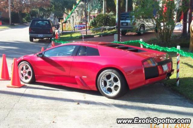 Lamborghini Murcielago spotted in New Orleans, Louisiana
