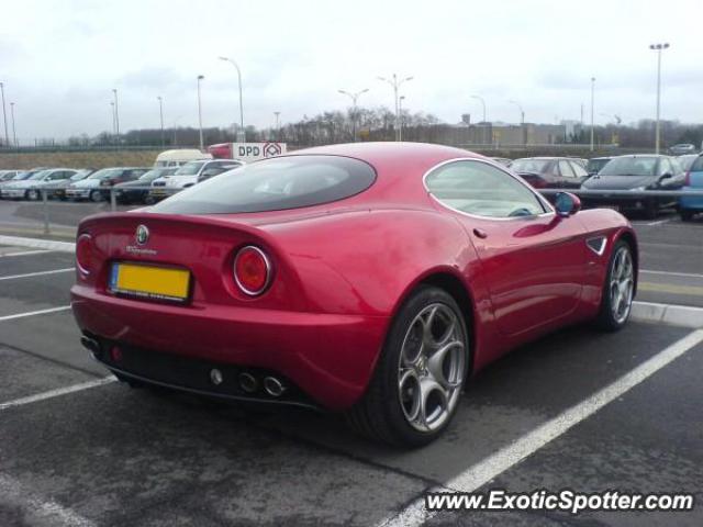 Alfa Romeo 8C spotted in Centre Douanier, Luxembourg