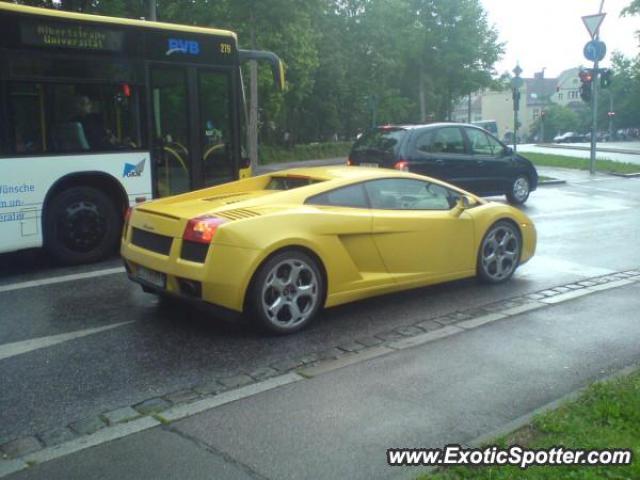 Lamborghini Gallardo spotted in Regensburg, Germany