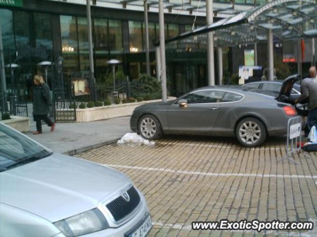 Bentley Continental spotted in Sofia, Bulgaria