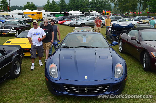 Ferrari 599GTB spotted in Lakeville, Connecticut