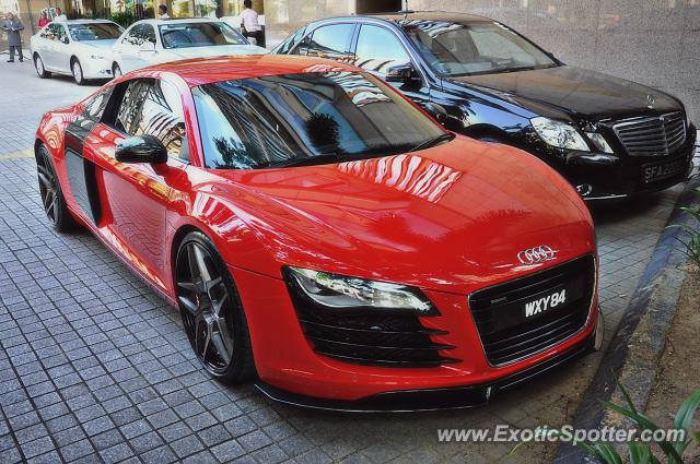 Audi R8 spotted in The Westin Hotel, Malaysia