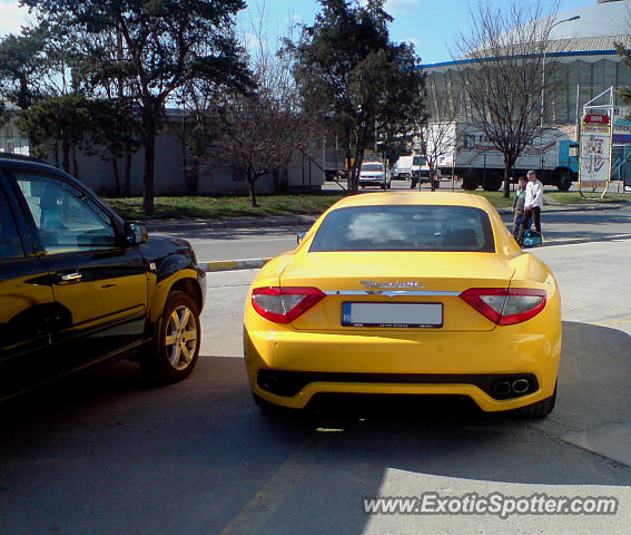 Maserati GranTurismo spotted in Bucharest, Romania