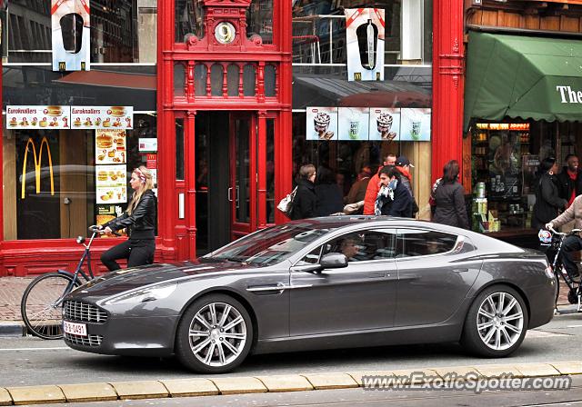 Aston Martin Rapide spotted in Amsterdam, Netherlands