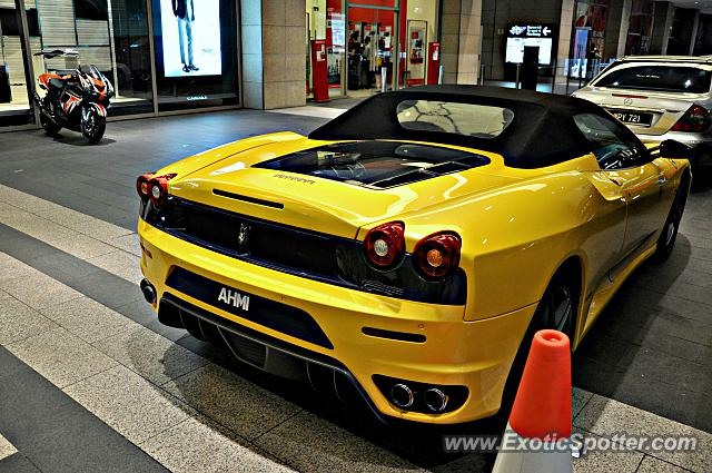 Ferrari F430 spotted in Bukit Bintang KL, Malaysia