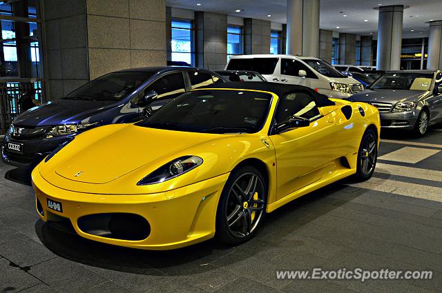 Ferrari F430 spotted in Bukit Bintang KL, Malaysia