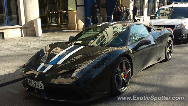 Ferrari 458 Italia spotted in Munich, Germany