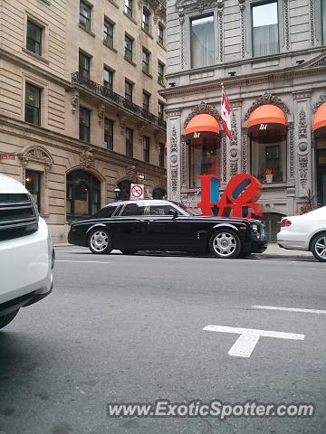 Rolls Royce Phantom spotted in Montreal, Canada