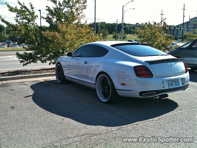 Bentley Continental spotted in Overland Park, Kansas