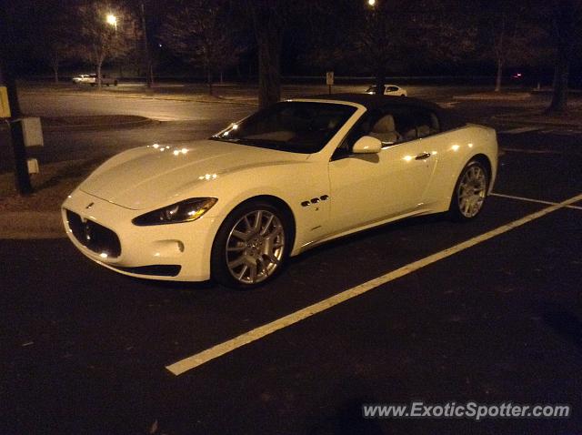 Maserati GranTurismo spotted in Charlotte, North Carolina