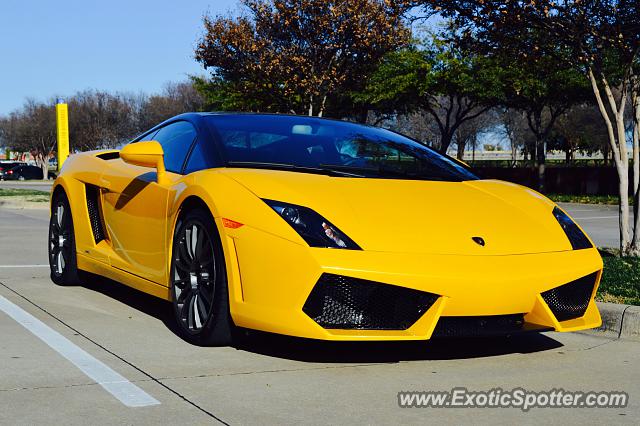 Lamborghini Gallardo spotted in Dallas, Texas