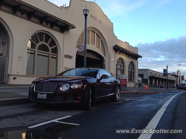 Bentley Continental spotted in San Francisco, California