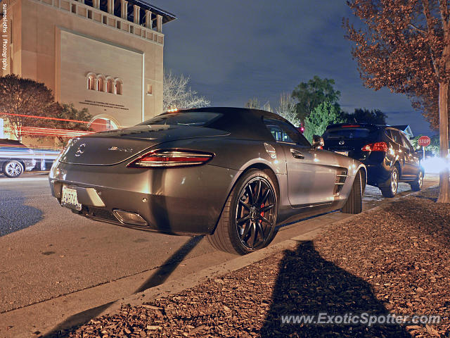 Mercedes SLS AMG spotted in Palo Alto, California