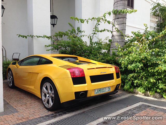 Lamborghini Gallardo spotted in Umhlanga, South Africa