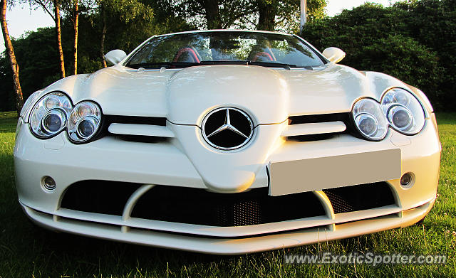 Mercedes SLR spotted in Wuppertal, Germany