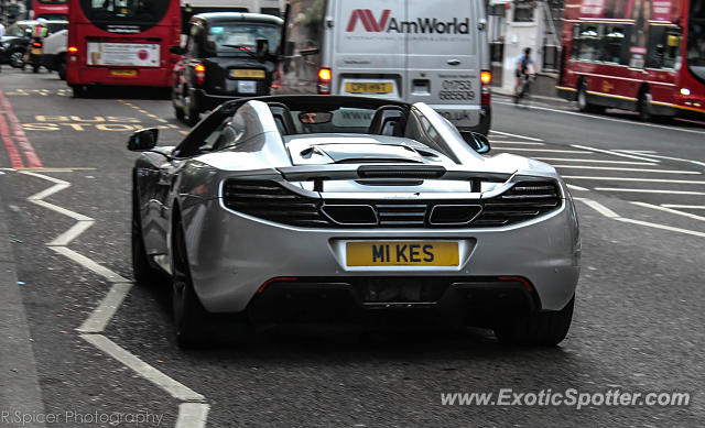 Mclaren MP4-12C spotted in London, United Kingdom