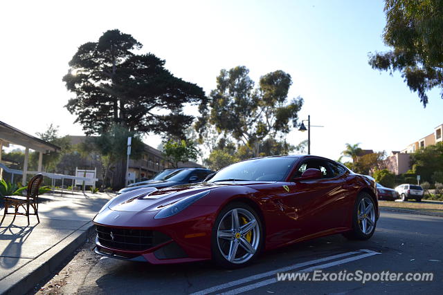 Ferrari F12 spotted in Santa Barbara, California
