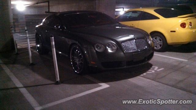 Bentley Continental spotted in Atlanta, Georgia