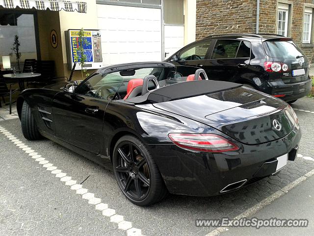 Mercedes SLS AMG spotted in Ahrbrück, Germany