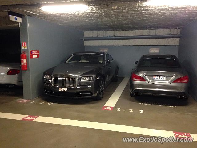 Rolls Royce Wraith spotted in Monte-Carlo, Monaco