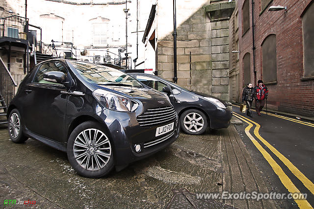 Aston Martin Cygnet spotted in Harrogate, United Kingdom