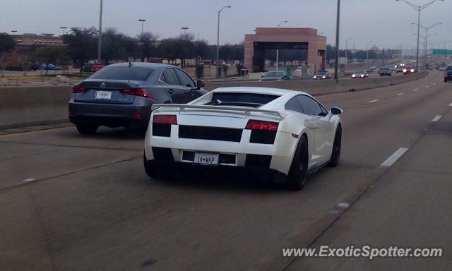 Lamborghini Gallardo spotted in Dallas, Texas