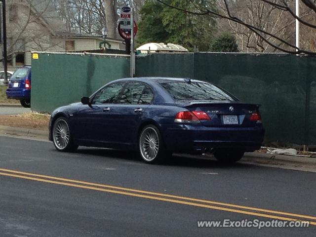 BMW Alpina B7 spotted in Davidson, North Carolina
