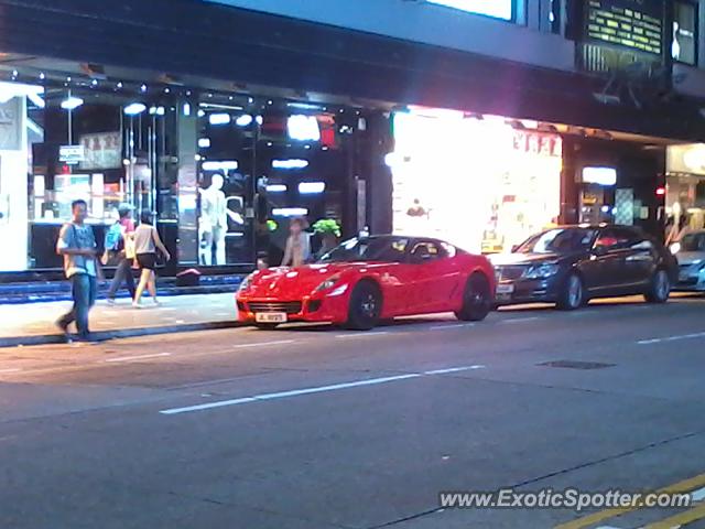 Ferrari 599GTB spotted in Hong Kong, China