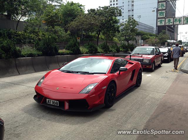 Lamborghini Gallardo spotted in Hong Kong, China