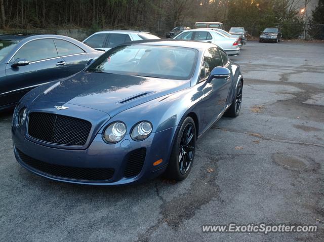 Bentley Continental spotted in Knoxville, Tennessee