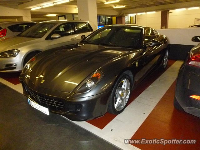 Ferrari 599GTB spotted in Brussels, Belgium