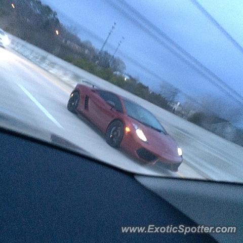 Lamborghini Gallardo spotted in Knoxville, Tennessee