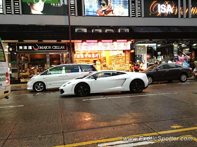 Lamborghini Gallardo spotted in Hong Kong, China