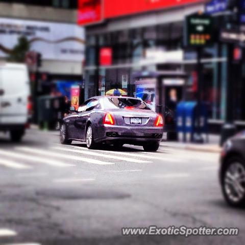 Maserati Quattroporte spotted in New York City, New York