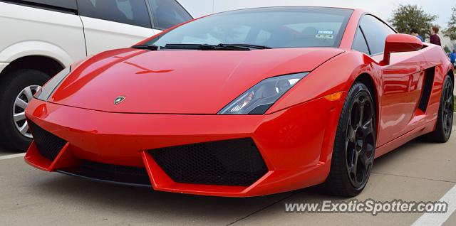 Lamborghini Gallardo spotted in Dallas, Texas