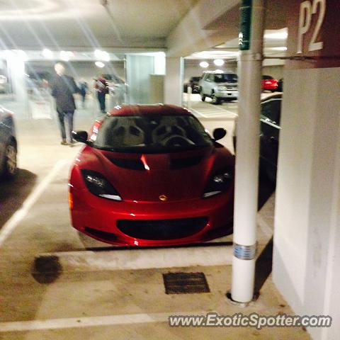 Lotus Evora spotted in Dallas, Texas