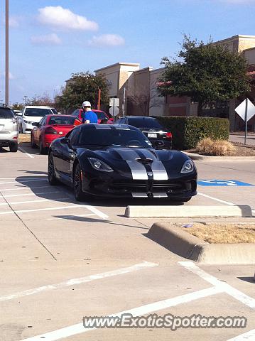 Dodge Viper spotted in Dallas, Texas