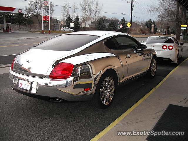 Bentley Continental spotted in Holladay, Utah