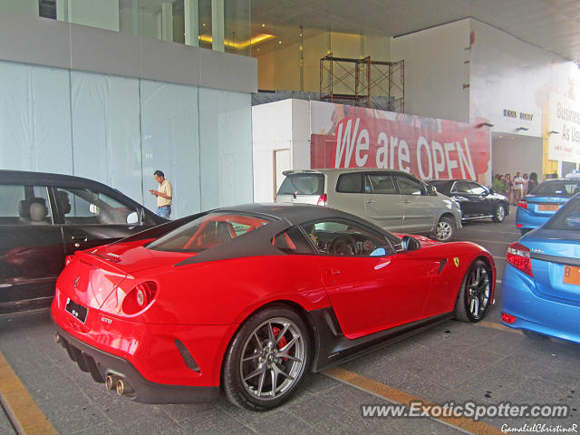 Ferrari 599GTO spotted in Jakarta, Indonesia