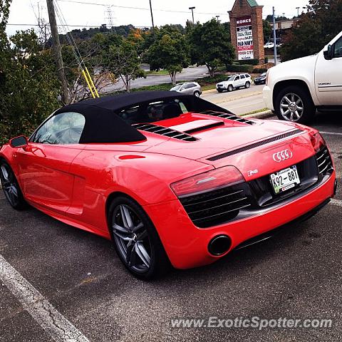 Audi R8 spotted in Knoxville, Tennessee