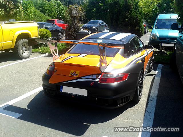 Porsche 911 GT2 spotted in Meuspath, Germany