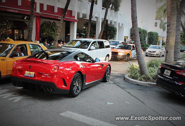 Ferrari 599GTO spotted in Miami, Florida