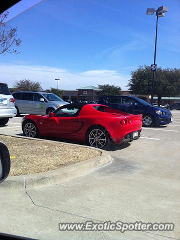 Lotus Elise spotted in Dallas, Texas